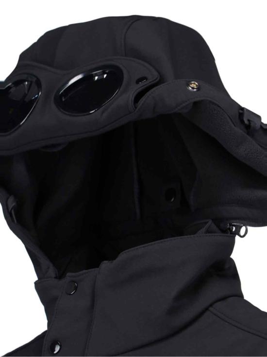 25FW 씨피 컴퍼니 쉘-R 고글 질레 19CMVE005A006097A999 Black - C.P. COMPANY