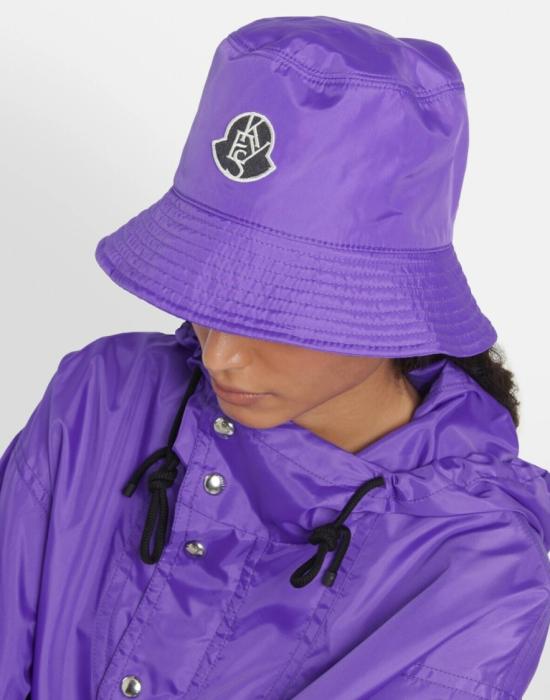  몽클레어 버킷햇 I109F3B00004596T163I Purple - MONCLER