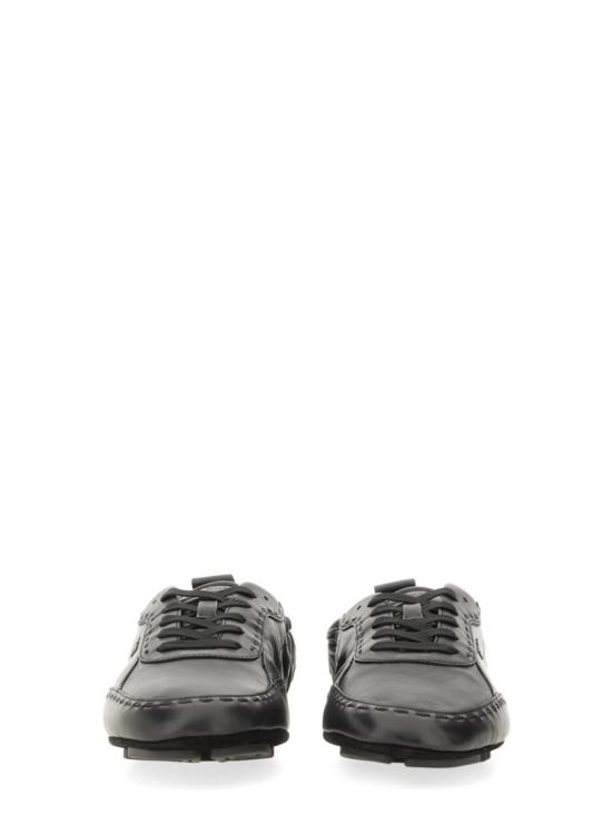 25FW 펜디 핏 레더 로우탑 스니커즈 7E1799 AE86F0ABB Black - FENDI