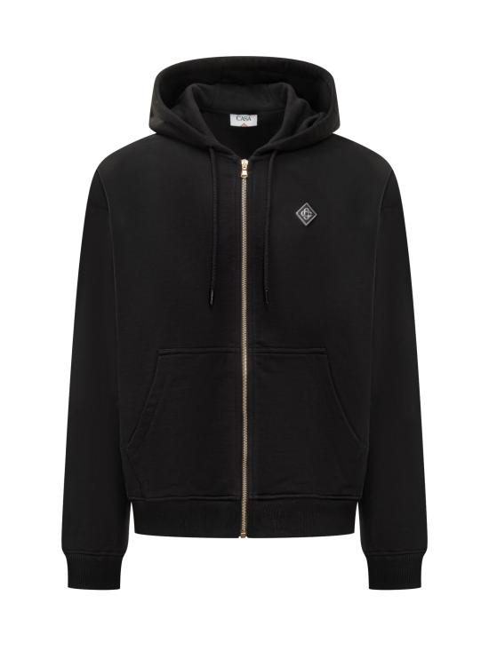 25FW 카사블랑카 자켓 MAW25JTP40802 BLACK