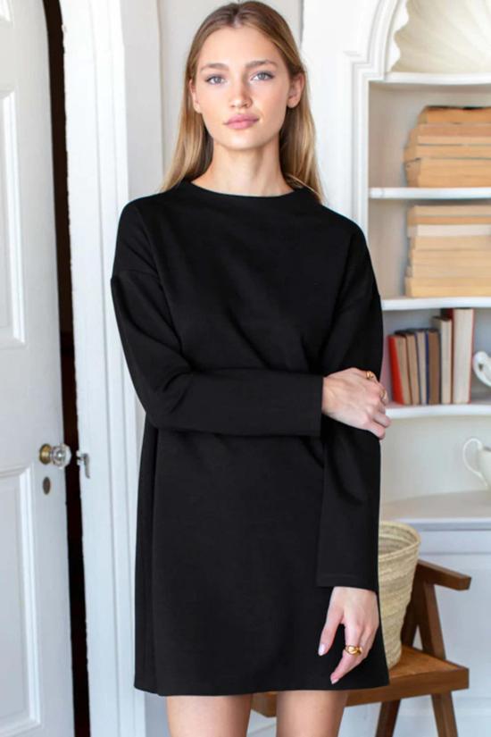  에머슨 프라이 숏 원피스 주얼넥 드레스 - EMERSON FRY