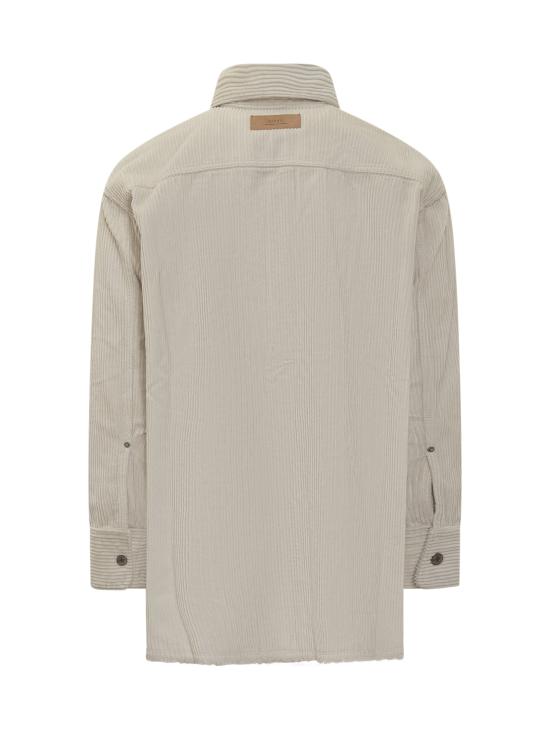 25FW 아미 긴팔 셔츠 H25USH793CO0131 185H25 IVOIRE - AMI