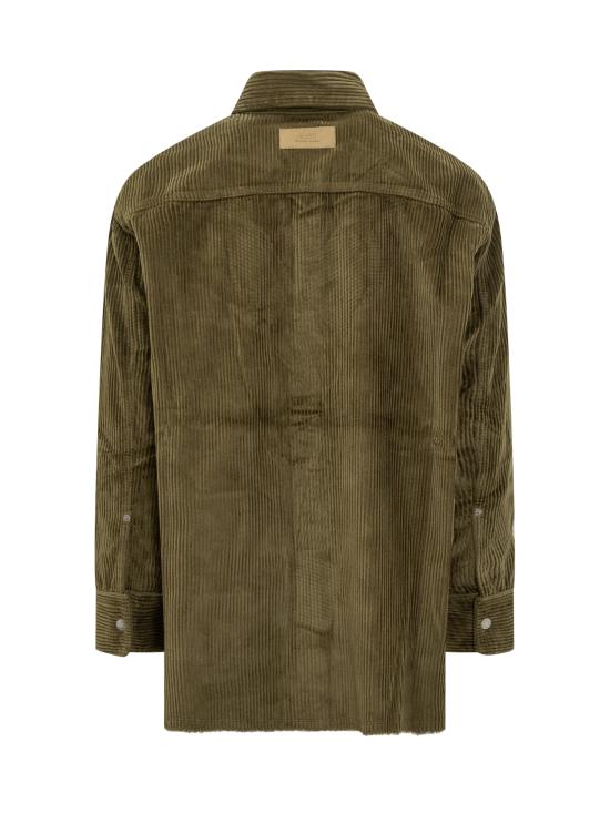 25FW 아미 긴팔 셔츠 H25USH793CO0131 298H25 BRONZE - AMI