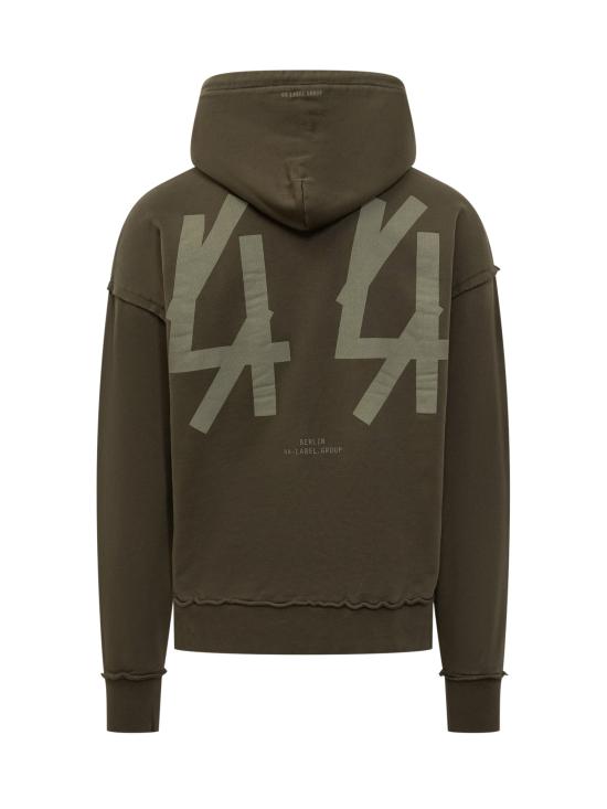 25FW 44레이블 긴팔 티셔츠 B0030612FA679 P678 FADED GREEN 44 SMOKE GREY - 44 LABEL