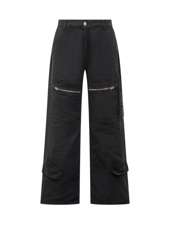 25FW 44레이블 스트레이트 팬츠 B0030624FA579 P713 BLACK DIED