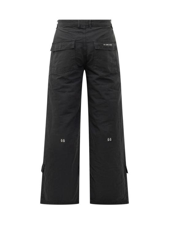 25FW 44레이블 스트레이트 팬츠 B0030624FA579 P713 BLACK DIED - 44 LABEL