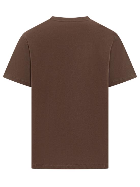 25FW 아페쎄 반팔 티셔츠 COHBUM26388 ECRU BROWN - A.P.C.