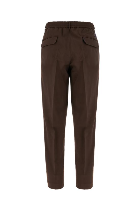 25FW 몽클레어 스트레이트 팬츠 2A00018597FV 262 Marrone - MONCLER