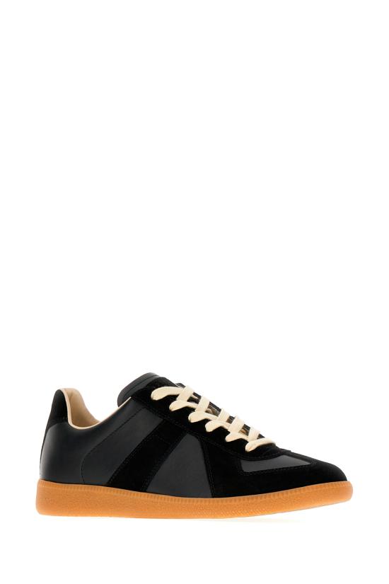 26FW 마르지엘라 블랙 레더 레플리카 독일군 S57WS0236P1895 H6851 - MAISON MARGIELA