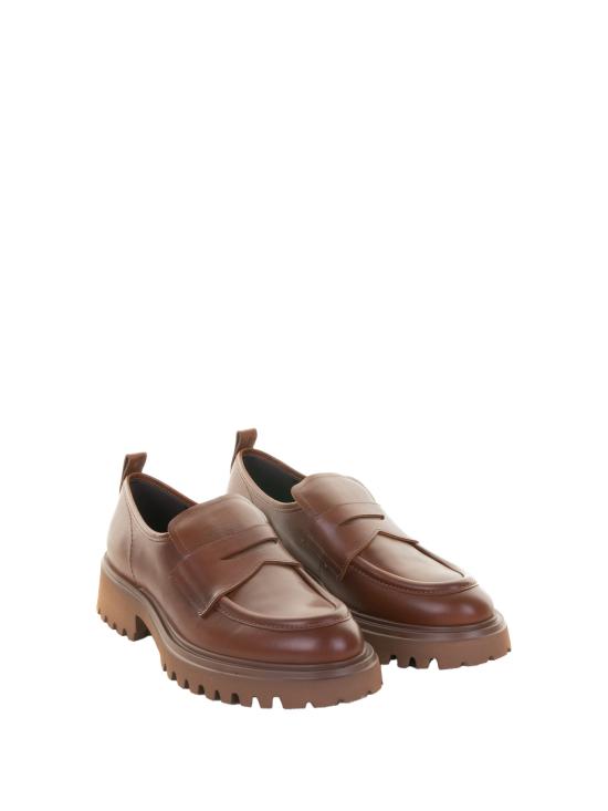 25FW 굴리엘모 로타 로퍼 WYATTRANCHNUT LEATHER BROWN - GUGLIELMO ROTTA