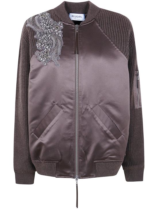 25FW 블루걸 봄버 자켓 RF5239MA51I 90840 BROWN