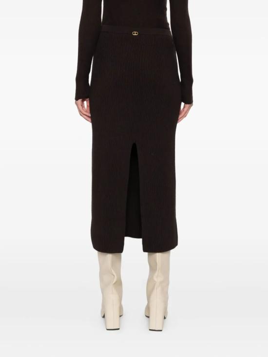 25FW 트윈셋 스커트 252TT3142 11054 BLACK - TWINSET