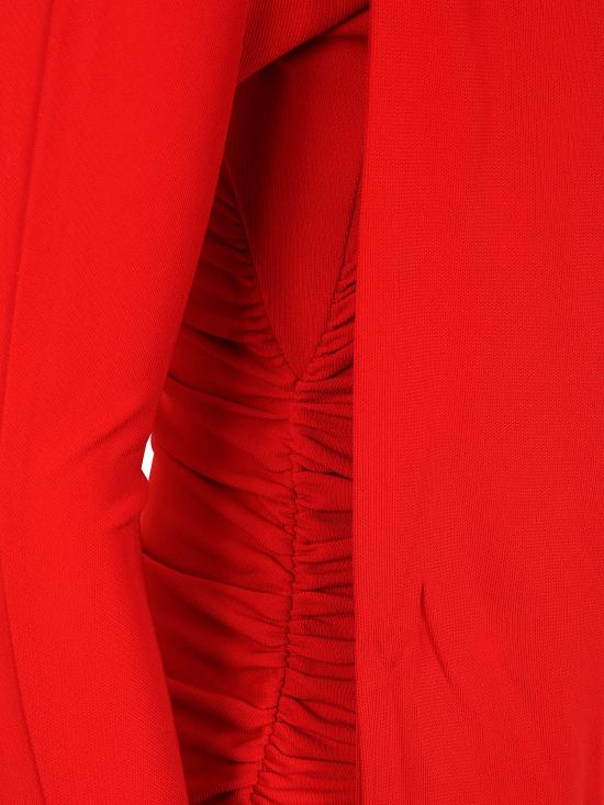 25FW 블루마린 미디 원피스 A544A382A N0313 RED - BLUMARINE