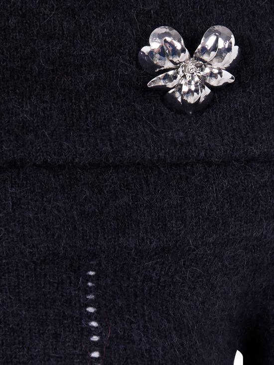 25FW 블루마린 미디 원피스 A544A333A N0990 BLACK - BLUMARINE