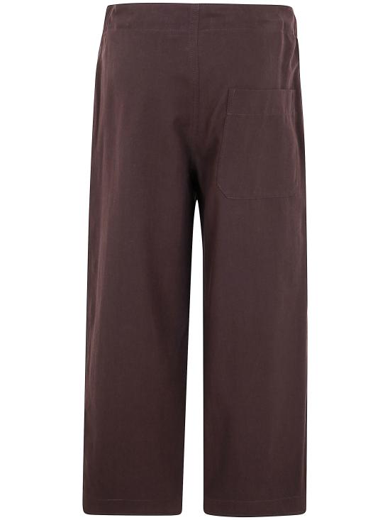 25FW 와이즈 요지 야마모토 스트레이트 팬츠 YLP04019 2 BROWN - Y’S YOHJI YAMAMOTO