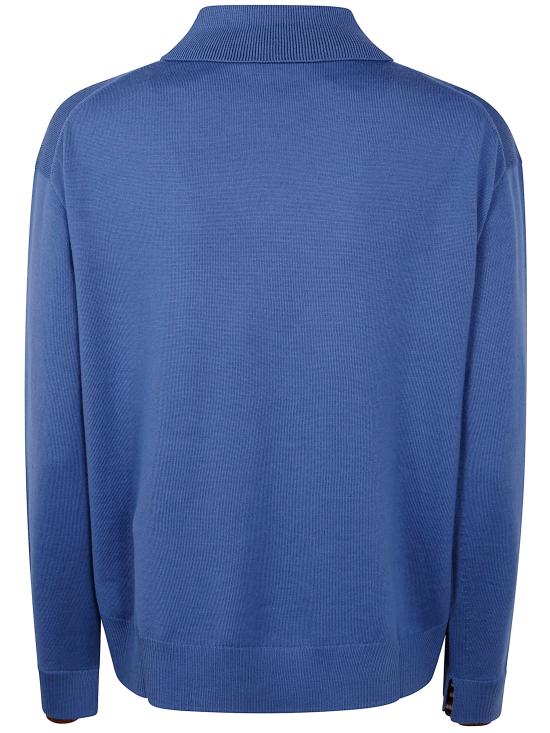 25FW 폴 스미스 스웨터 W2R602NT31366 44 BLUE - PAUL SMITH