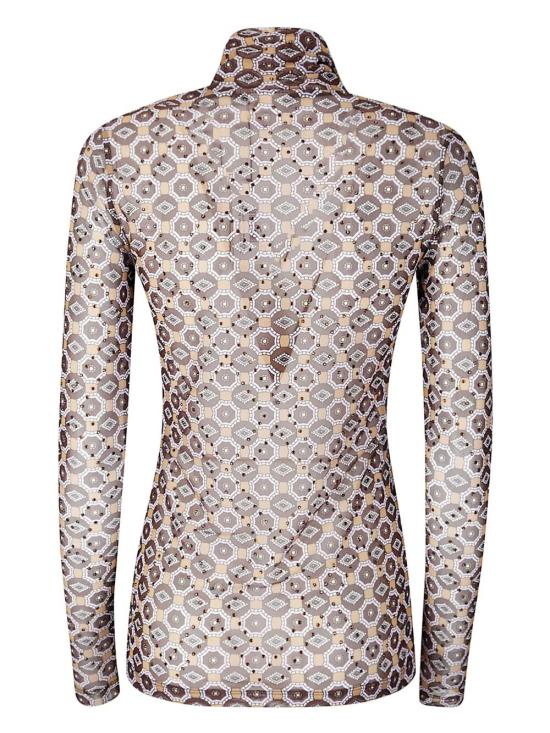 25FW 드리스 반 노튼 터틀넥 2520111252623 703 BROWN - DRIES VAN NOTEN