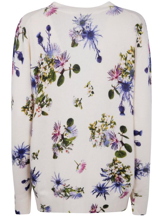 25FW 블루마린 스웨터 A544M178A F1029 WHITE - BLUMARINE