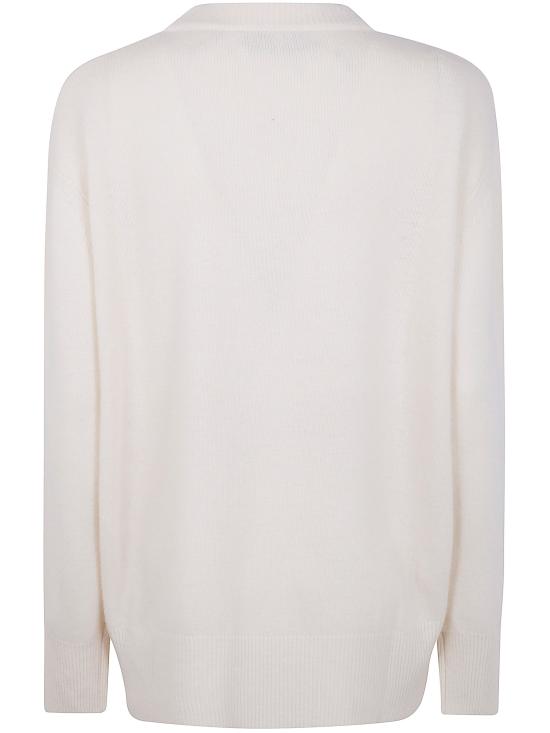 25FW 블루마린 스웨터 A544M177A F1029 WHITE - BLUMARINE