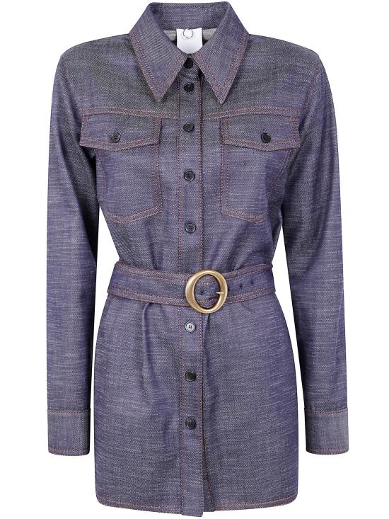 25FW 만투 셔츠 AG1021G16 398 BLUE