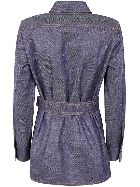 25FW 만투 셔츠 AG1021G16 398 BLUE - MANTU