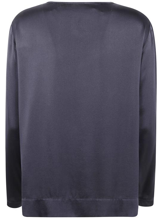 25FW 로쏘퓨로 블라우스 RI7289L 027 BLACK - ROSSO PURO