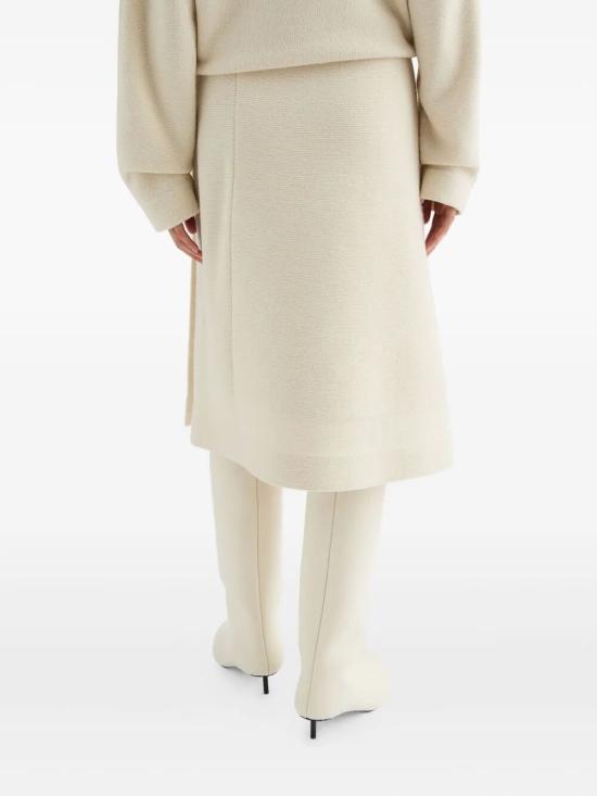 25FW 질샌더 롱 스커트 J02MA0310J14804 268 NUDE NEUTRALS - JIL SANDER