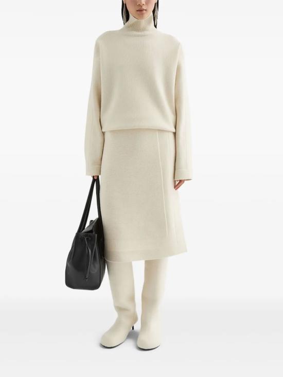 25FW 질샌더 롱 스커트 J02MA0310J14804 268 NUDE NEUTRALS - JIL SANDER