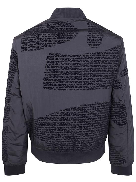 25FW 엠포리오 아르마니 봄버 자켓 EM003783AF19870 FC252 BROWN - EMPORIO ARMANI