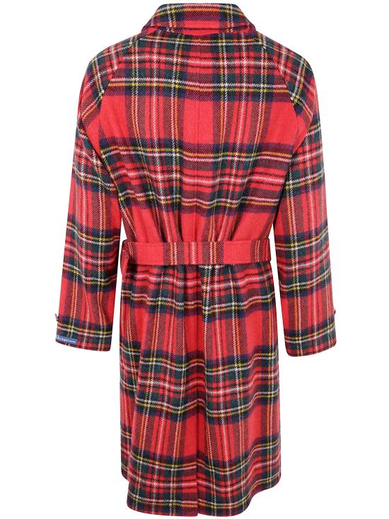 25FW 폴로 랄프로렌 플래드 울 트위드 발마칸 코트 715981028001 BRIGHT RED - POLO RALPH LAUREN