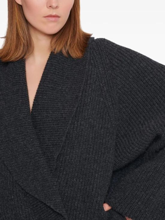 25FW 발망 스웨터 FF0KJ050KJ22 9DH GREY - BALMAIN