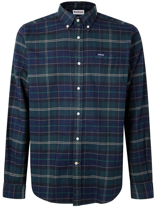 25FW 바버 긴팔 셔츠 MSH5014MSH097 TN23 GREEN - BARBOUR