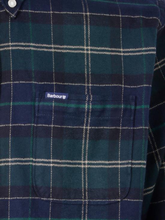 25FW 바버 긴팔 셔츠 MSH5014MSH097 TN23 GREEN - BARBOUR