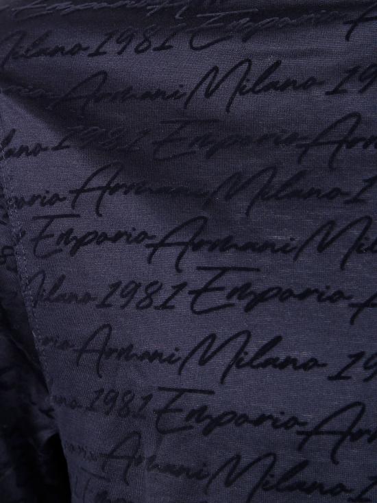 25FW 엠포리오 아르마니 반팔 티셔츠 EM002957AF10017 FB308 BLUE - EMPORIO ARMANI