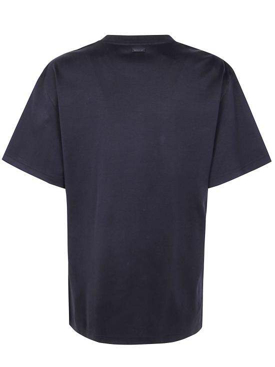 25FW 뮈글러 반팔 티셔츠 25F3TS01206016 199 BLACK - MUGLER