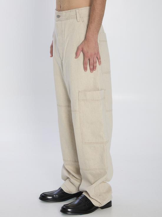 25FW 자크뮈스 스트레이트 팬츠 PAM00541AD00044 130 NUDE NEUTRALS - JACQUEMUS