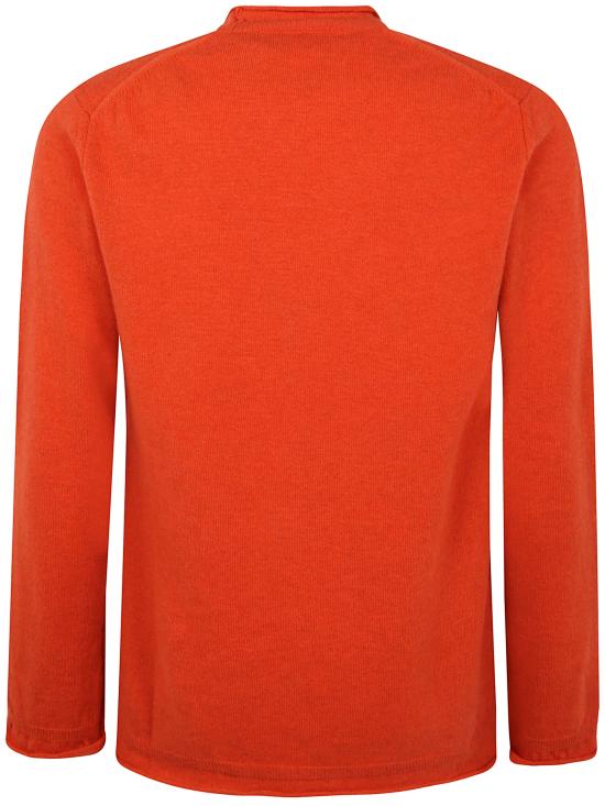 25FW 꼼데가르송 라운드 넥 울 스웨터 FPN007 5 YELLOW ORANGE - COMME DES GARCONS