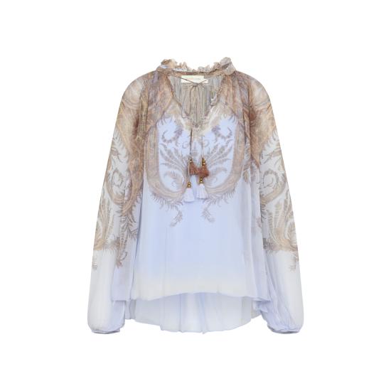 25FW 짐머만 블라우스 0991TF251 LILAC PINK PURPLE