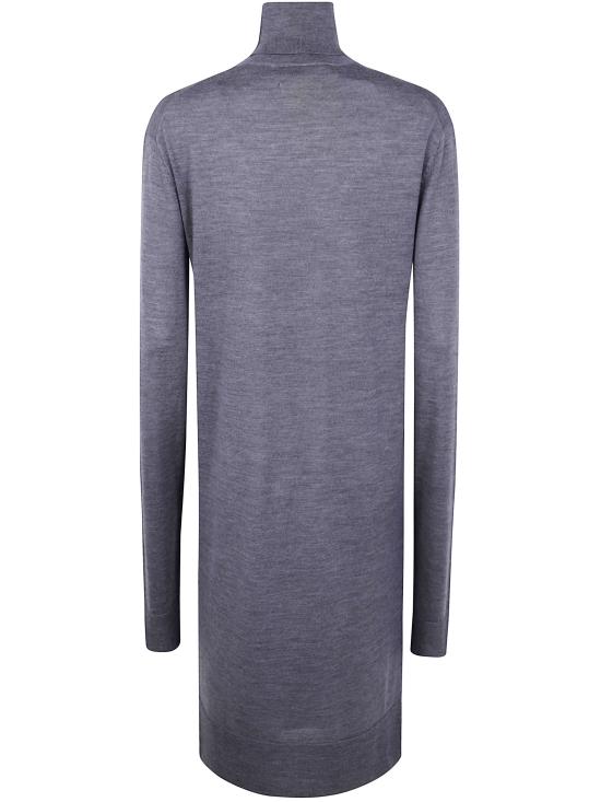 25FW 토템 미디 원피스 254WRD0263YA0087 020 GREY - TOTEME