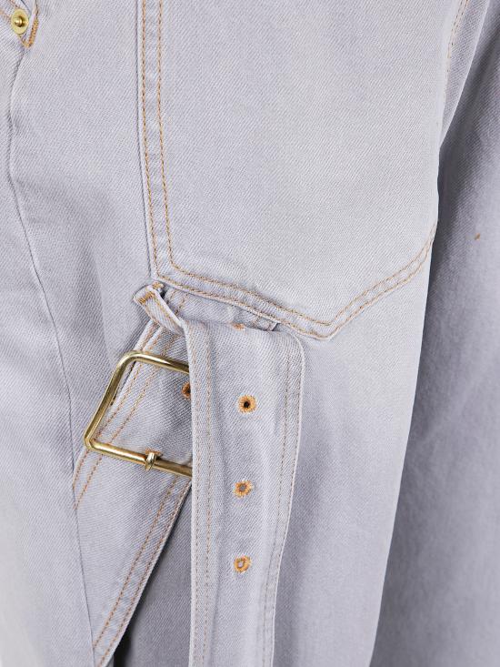 25FW 다크파크 스트레이트 팬츠 WTR78DBW02W115 GREY - DARKPARK