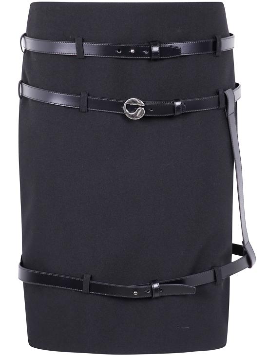 25FW 코페르니 미디 스커트 COPJ95F3004 BLACK