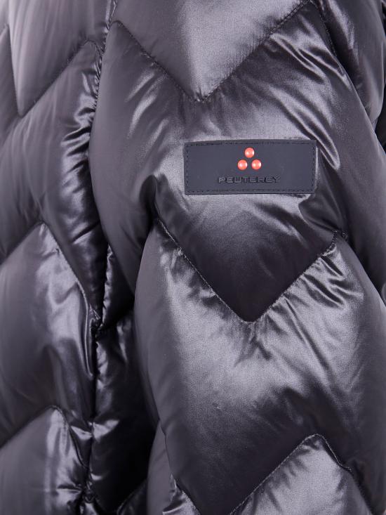 25FW 페트레이 호노바 LKS 04 쉐브론 퀼팅 다운 재킷 PEU558101181950 NER BLACK - PEUTEREY