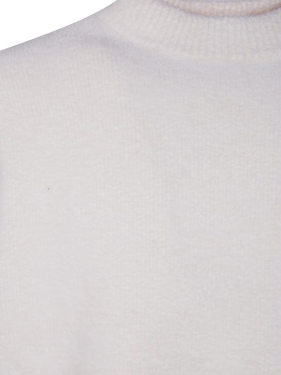25FW 자크뮈스 스웨터 25HSWM00607AK00265 100 WHITE - JACQUEMUS