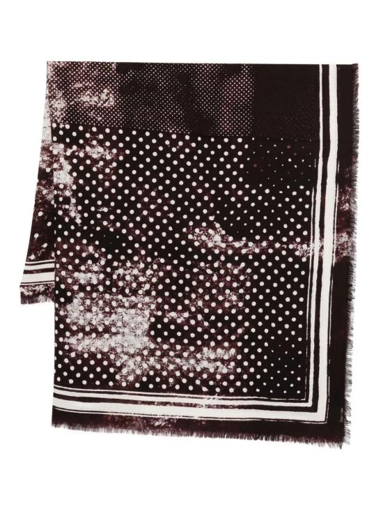 25FW 데스틴 머플러/스카프 JILQUASCDOP PORT RED