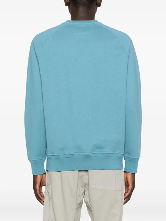 25FW 씨피 컴퍼니 스웨터 19CMSS136A005086W 815 AEGEAN BLUE - C.P. COMPANY