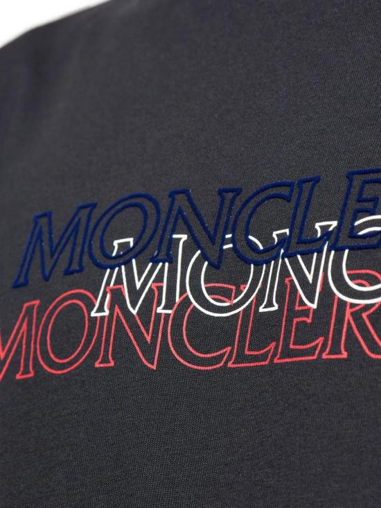 25FW 몽클레어 반팔 티셔츠 K20918C0005589AZ9 778 NAVY - MONCLER