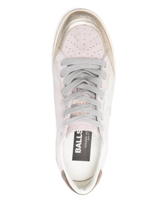 25FW 골든구스 스니커즈 GWF00117F00747725777 PINK PLATINUM MILK LIGHT GREEN - GOLDEN GOOSE