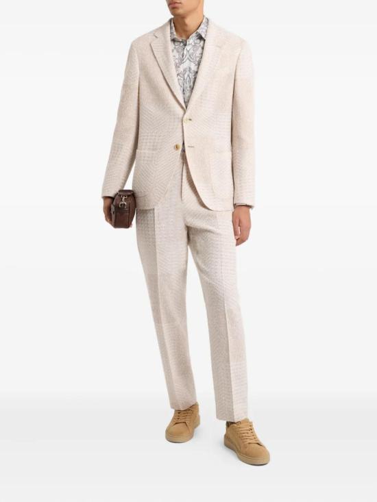 25FW 에트로 긴팔 셔츠 MRIB000199SP5F3 X0801 PRINT ON WHITE BASE - ETRO