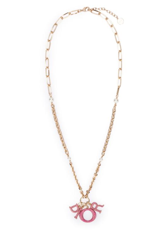  디올 목걸이/팬던트 N2242WOMCY 37P GOLDFUCHSI
