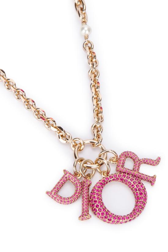  디올 목걸이/팬던트 N2242WOMCY 37P GOLDFUCHSI - DIOR
